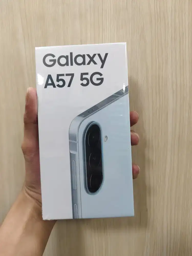 samsung A57 5G ram 8/256 (new) segell
warna icy blue