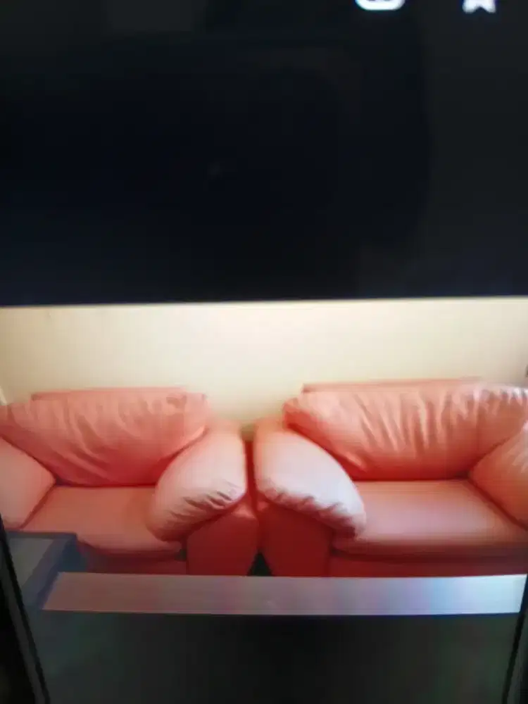 Sofa warna orange