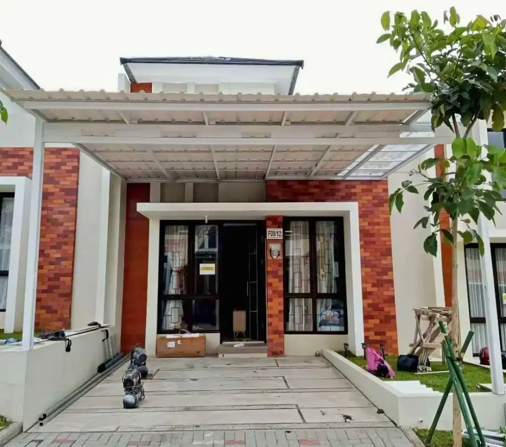 Pasang kanopi baja ringan