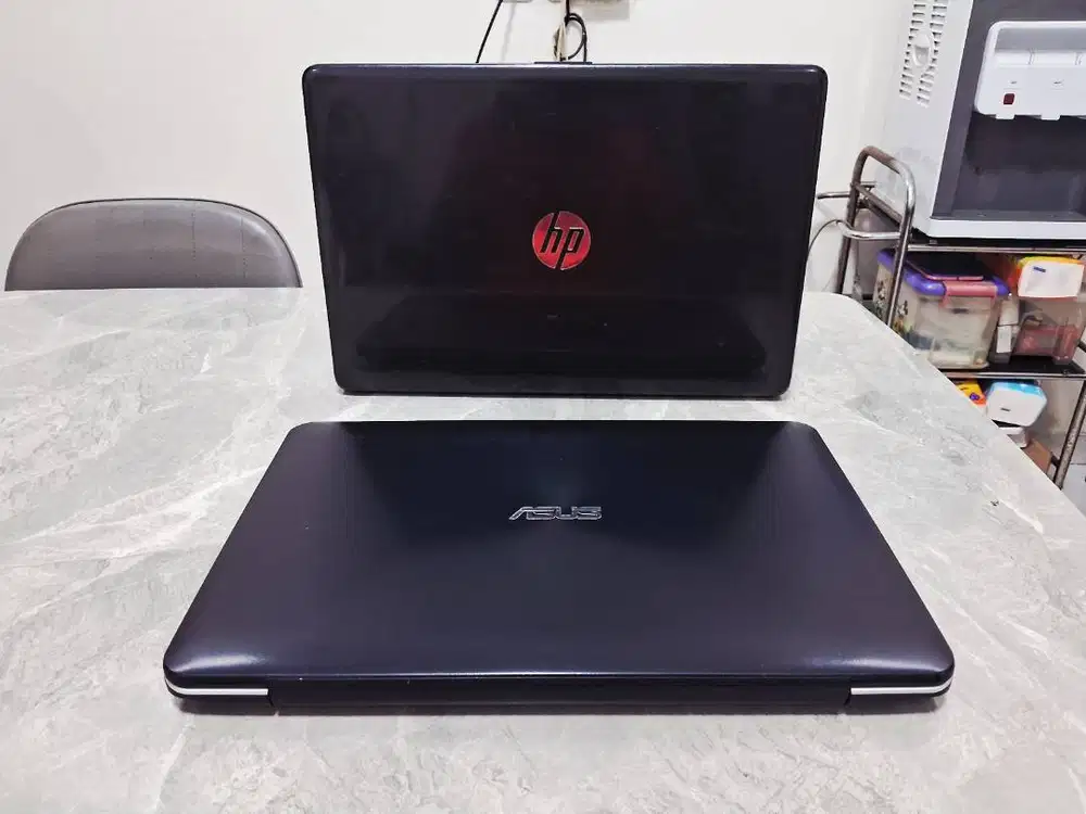Ram 12GB SSD AMD A10 Core 4C+6GB R5 12GB Batre BARU Win ORI Laptop ASU