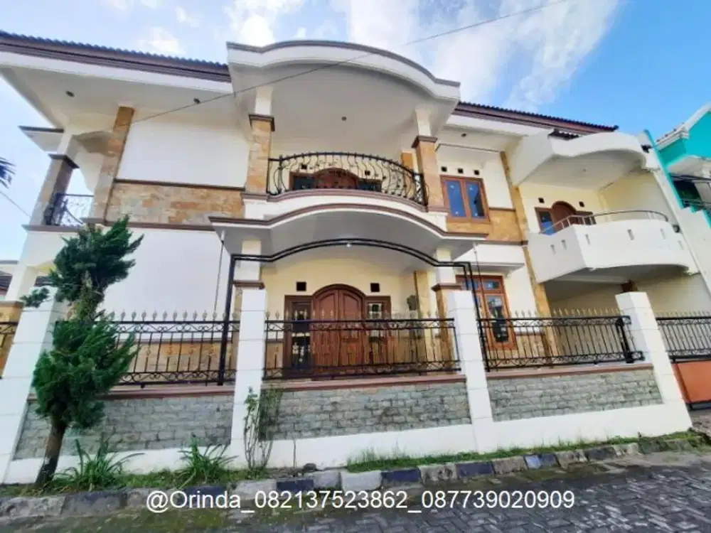 LT 173 LB 300 KT6 JL KALIURANG KM 13 RUMAH 3 LANTAI DALAM PERUMAHAN DEKAT KAMPUS UII TERPADU JAKAL, PAMUNGKAS, SUKOHARJO, PANDANARAN, BESI JANGKANG
