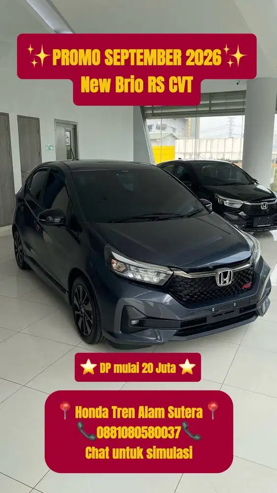 HONDA NEW BRIO RS CVT 2026