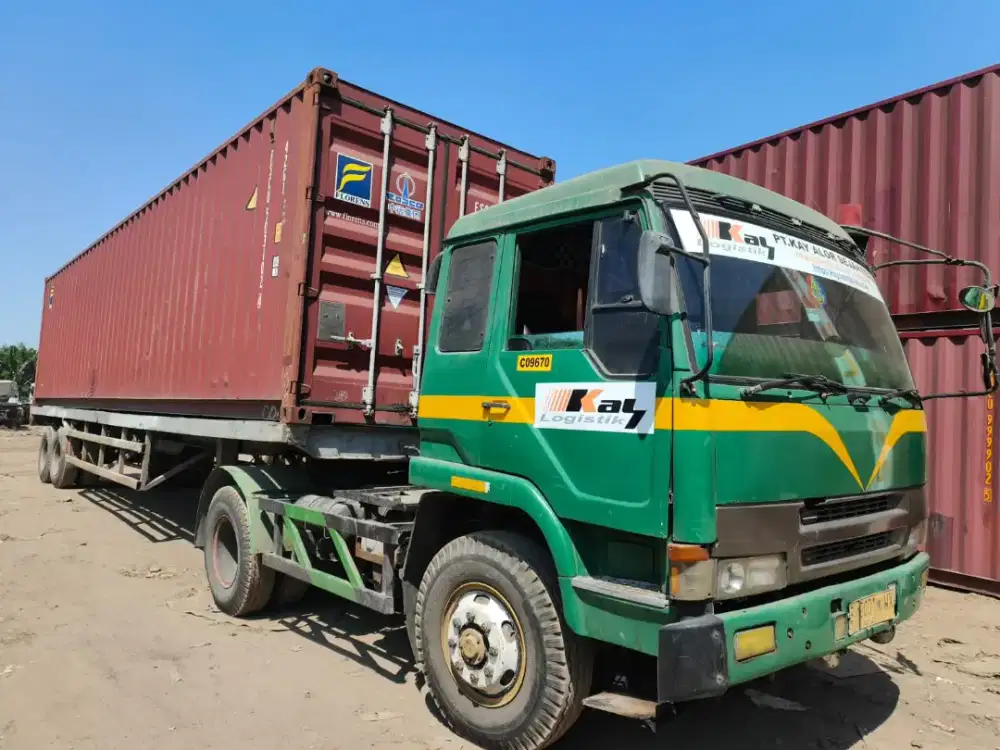 Jual kontainer Dry 40 Feet, siap pakai