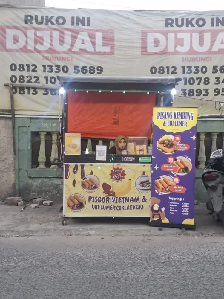 Grobak buat usaha murah