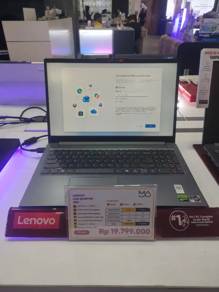 Cash/Kredit LAPTOP LENOVO

LOQ 15ARP10E 1BID