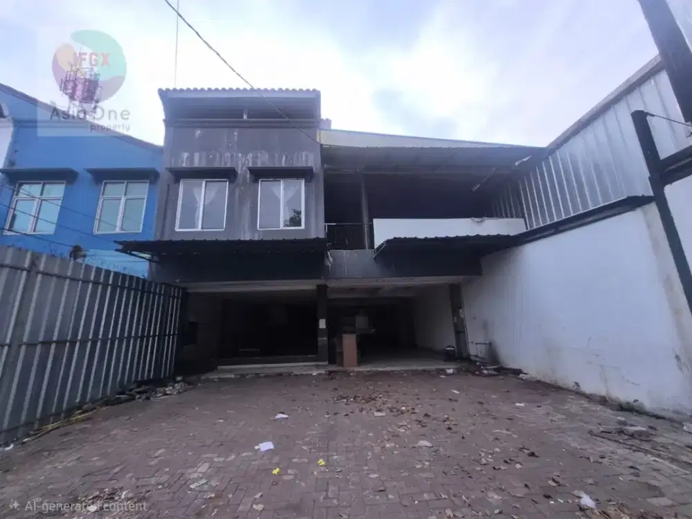 Disewakan ruko gandeng komersial akses ramai di Jatiasih, Jatirasa, Bekasi