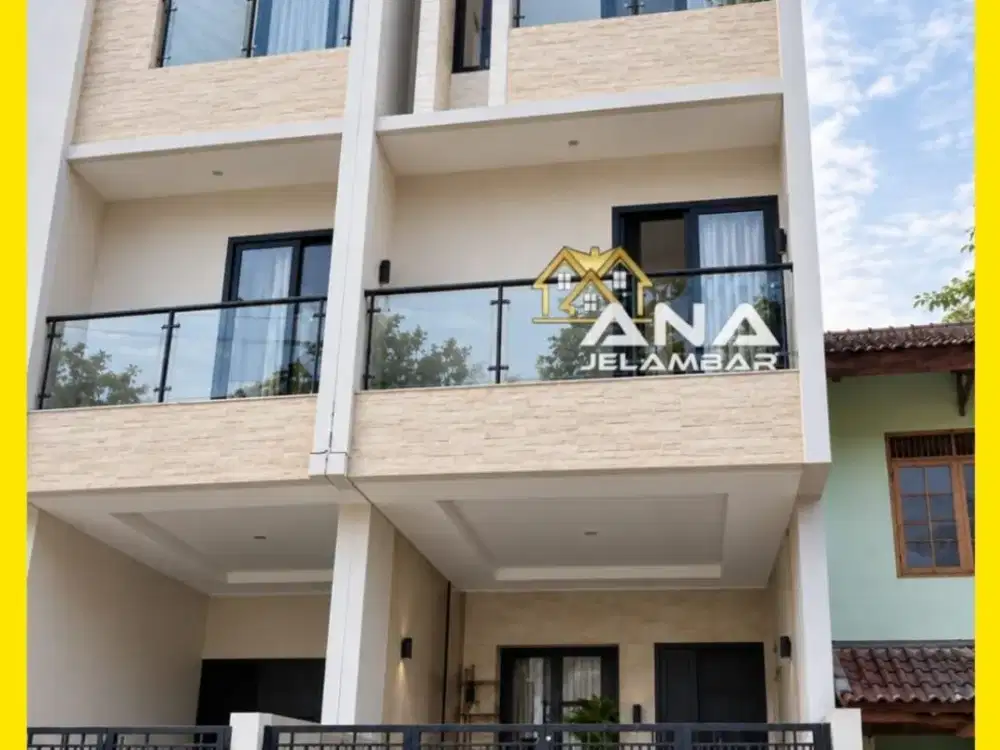 ANA RUMAH BARU 1M-AN 3LT LUAS 4X11M MODERN MINIMALIS DI DURI KEPA