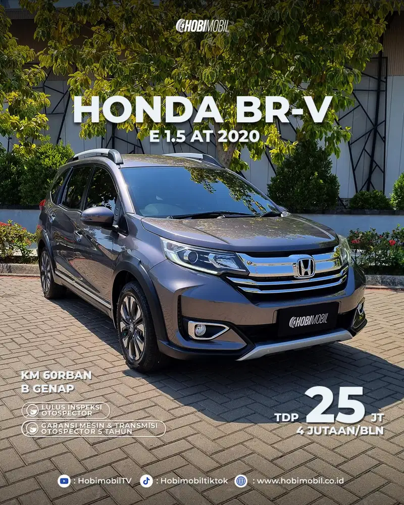 Honda BR-V E 1.5 AT Thn 2020