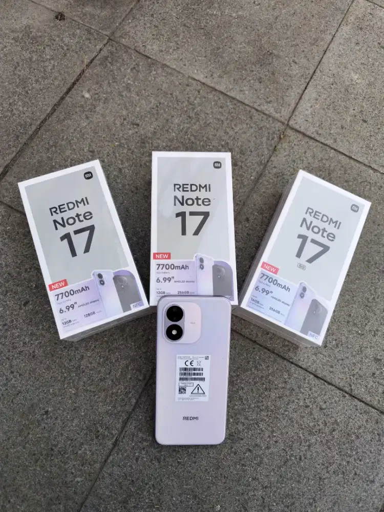 Hp redmi note 17 ram 6/128