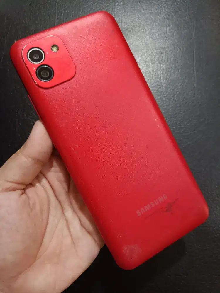Samsung A03-Facelock.4G.Ram 3+4/32GB.ORI #GOLDEN PONSEL