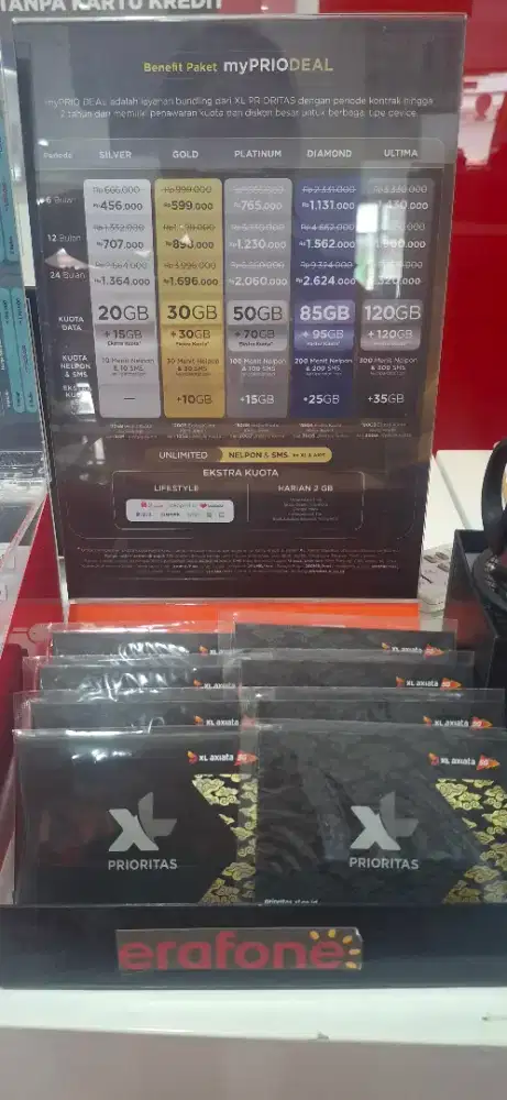 Xl prioritas kuota unlimited gratis nelp dan sms ke lain operator