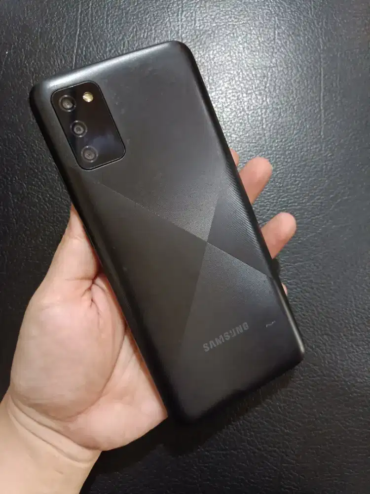 Samsung A02S-4G.Facelock.Ram 4+4/64GB.ORI #GOLDEN PONSEL