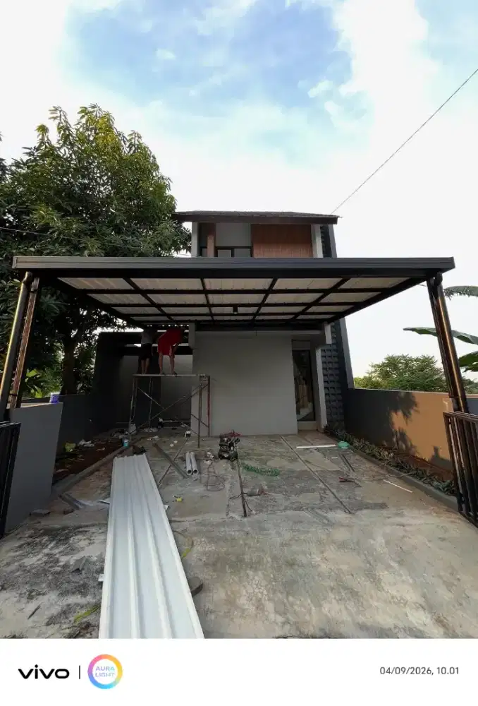 Kanopi baja ringan atap alderon