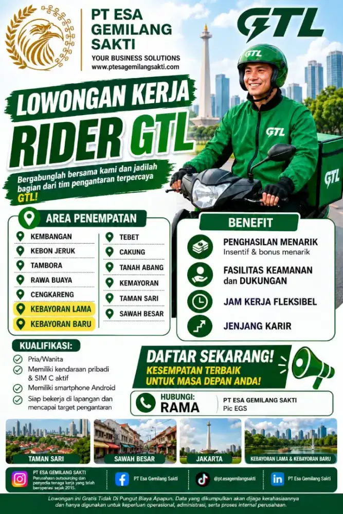 Lowongan Kurir GTL