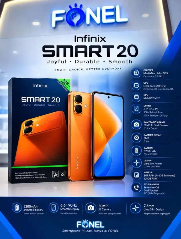 Infinix Smart 20 4/128