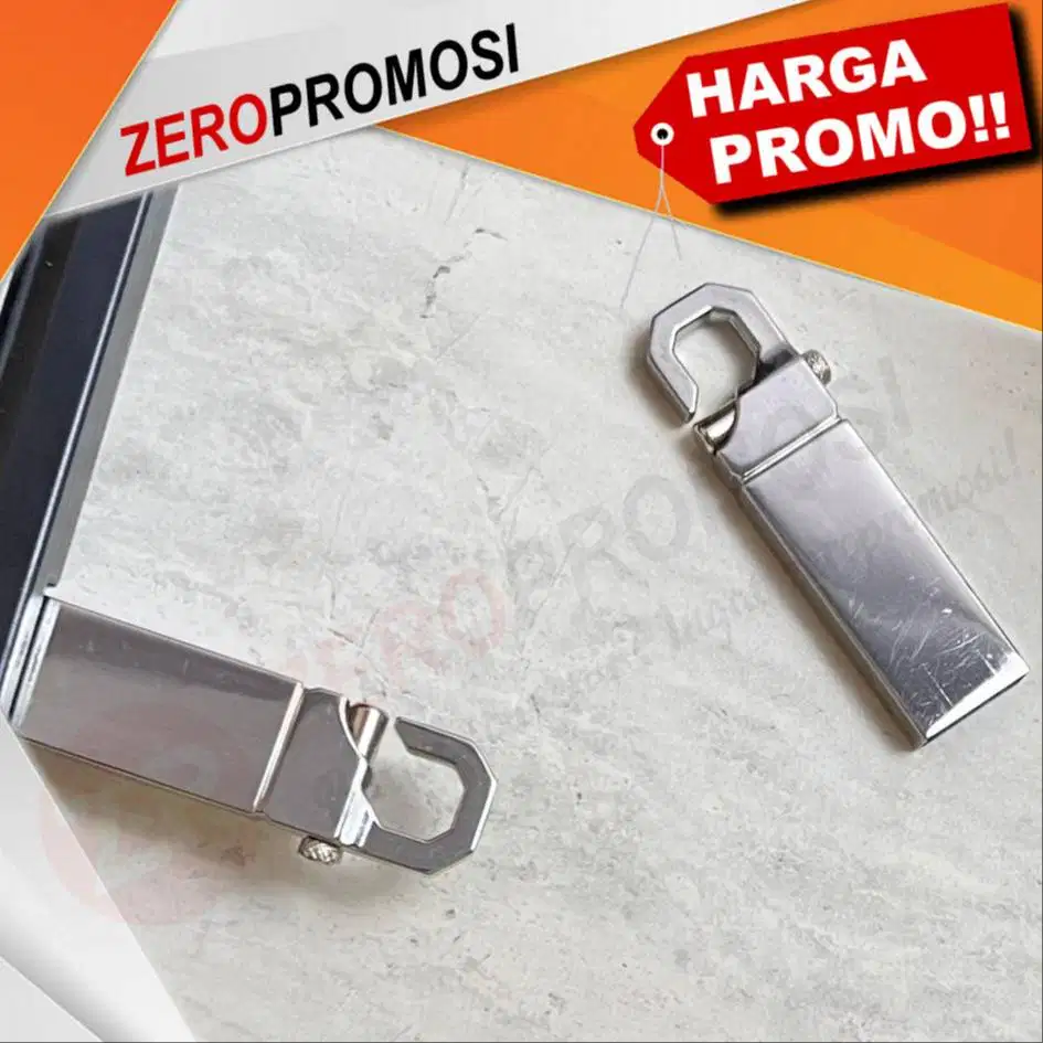 Flashdisk Metal Bentuk Gembok Custom Logo untuk Souvenir
