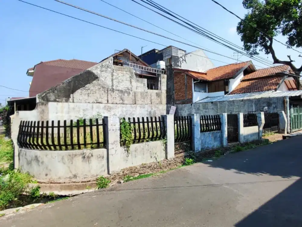 Lahan Kavling Hook Murah Siap Bangun dalam Komplek Strategis di Pondok Bambu Jakarta Timur