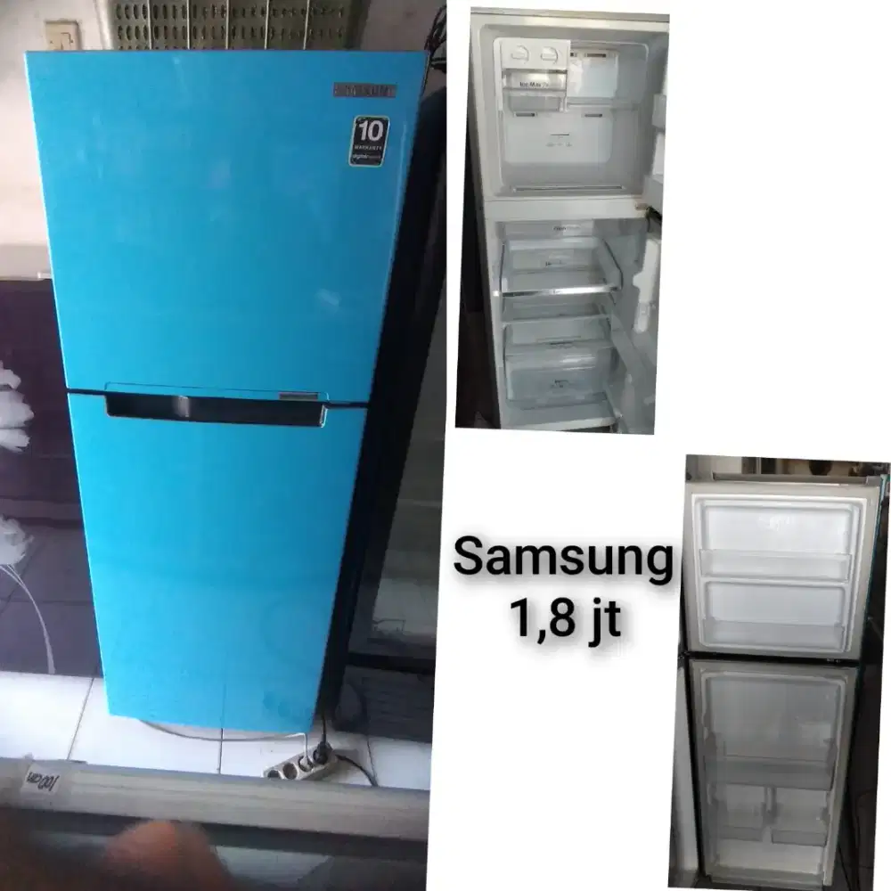 Kulkas SAMSUNG bekas bergaransi