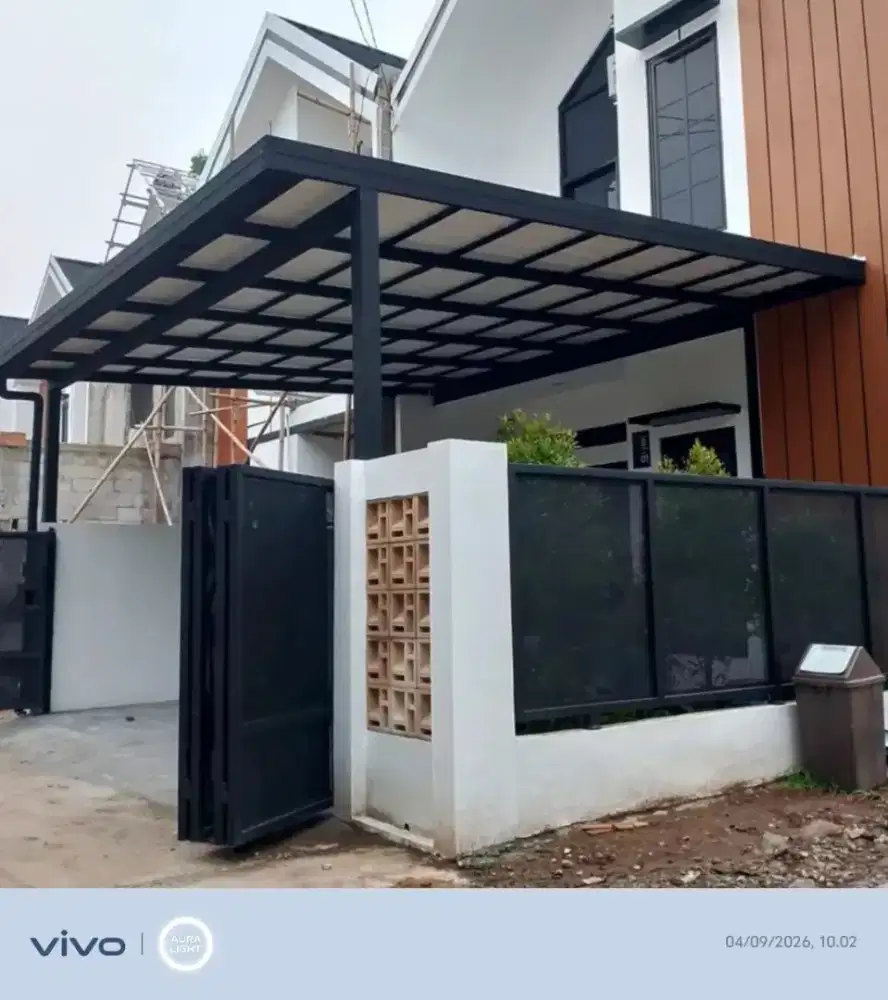 Kanopi baja ringan atap alderon