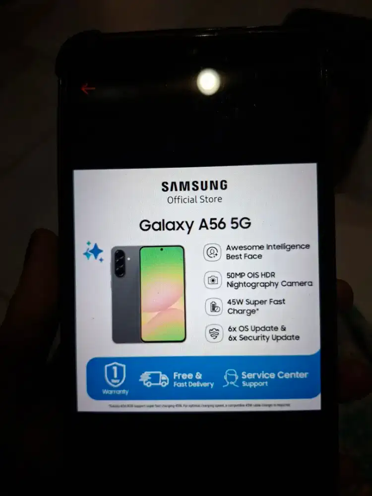 JUAL HP SAMSUNG A56