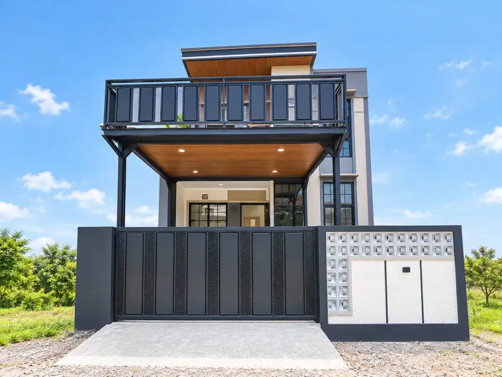 Rumah Baru 2 Lantai Mewah Dekat Kota Wisata