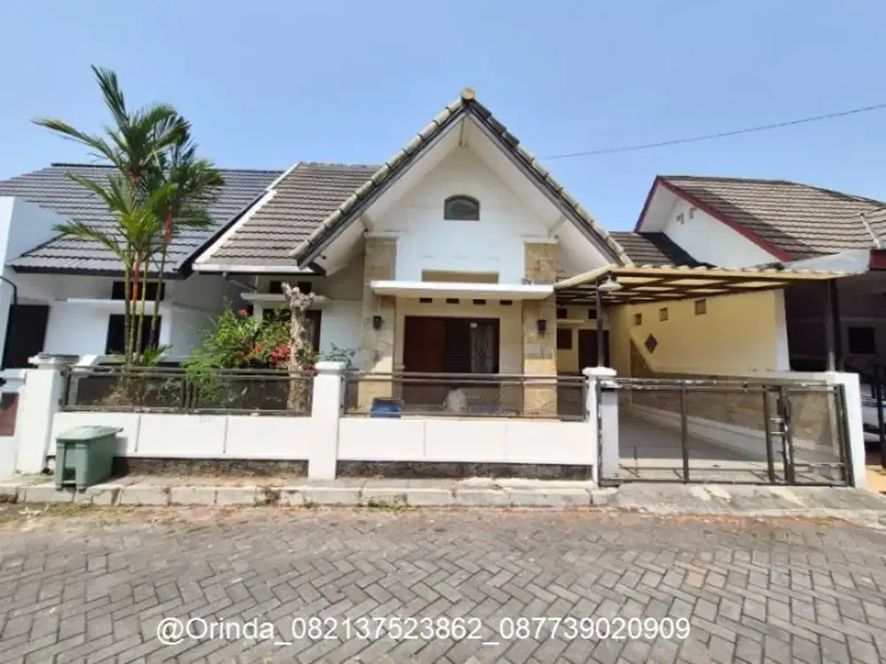 LT 153 LB 75 JONGKE DALAM PERUMAHAN RUMAH JL MAGELANG KM 7 JL PALAGAN DEKAT HYATT, UGM, UTY, JCM, JOMBOR, LEMPONGSARI, JL DAMAI, EXIT TOL JOGJA SOLO