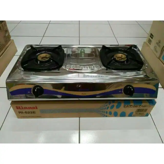 Kompor 2 tungku - Rinnai RI-522E