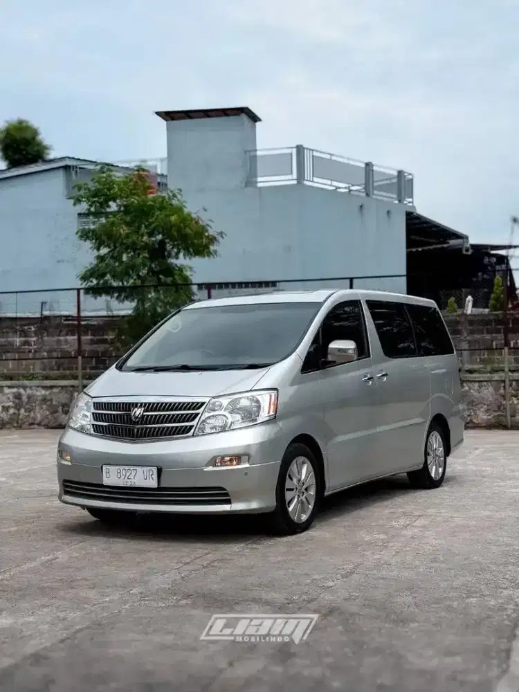 Alphard G 2003 Matic Antik 
KM 119Rb
Bpkb Stnk Lengkap