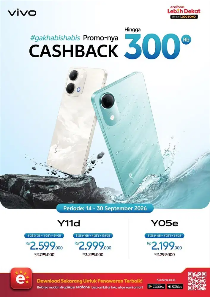 PROMO CASHBACK VIVO HINGGA 300rb,