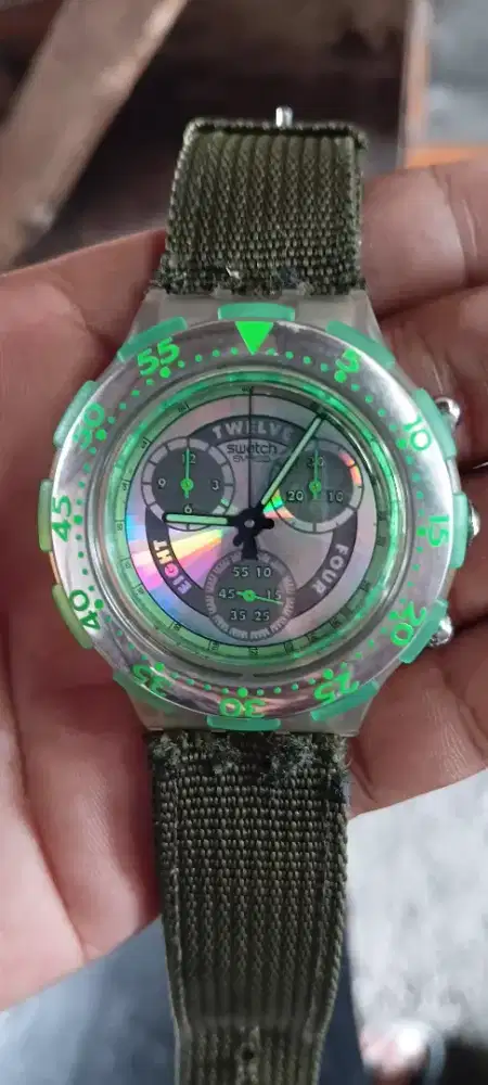swatch aquachrono sirena