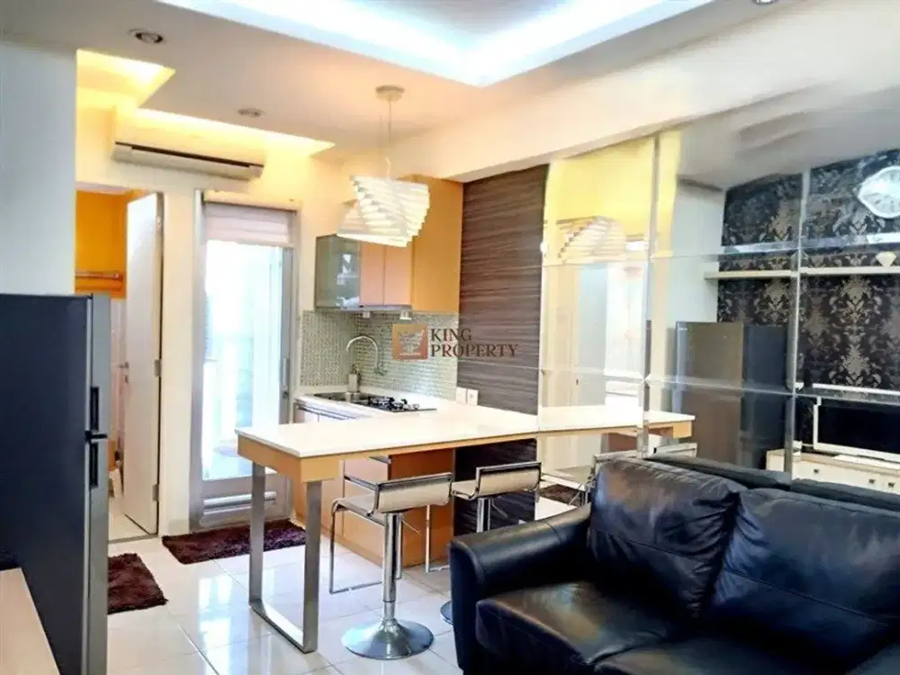 Tinggal Bawa Koper! 2Br 35M² Full Furnished Interior Elegan, Tower Depan View Kota Green Bay Pluit Greenbay