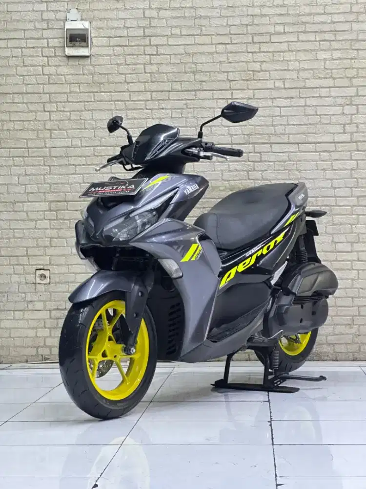 TERMURAH‼️ Yamaha Aerox 155 PMK 2022  Grey Favorit - Dava Mustika