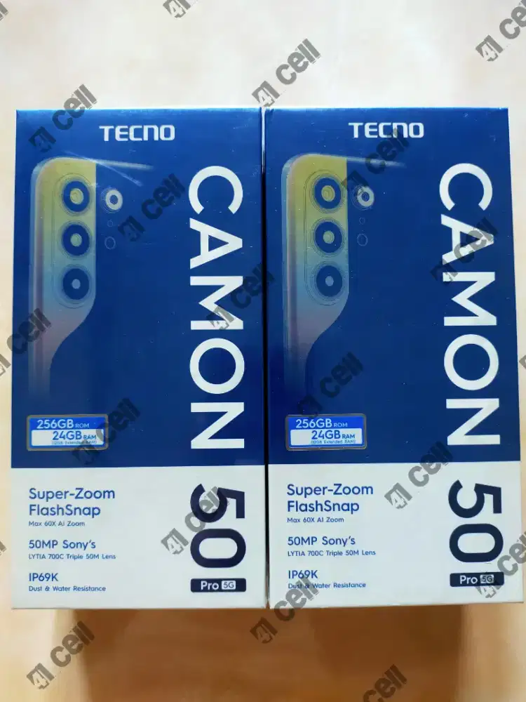 Tecno camon 50 pro 5G ram 12+12/256 100% baru Termurah