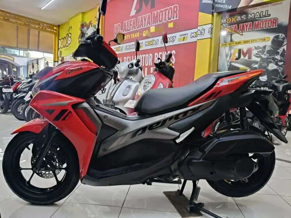 Yamaha aerox VVA connected th 2021