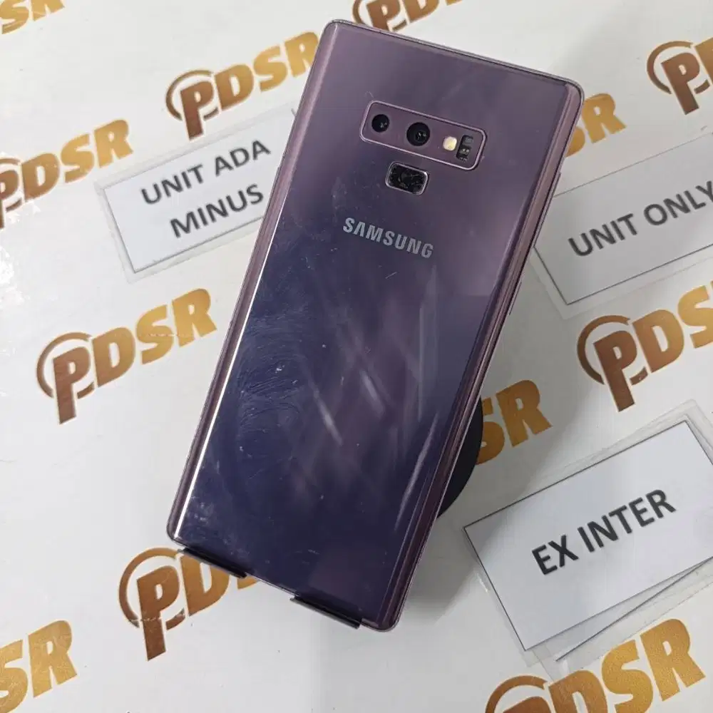 SAMSUNG GALAXY NOTE 9 LAVENDER 6/128GB UNIT ONLY EX INTER (MINUS LCD)