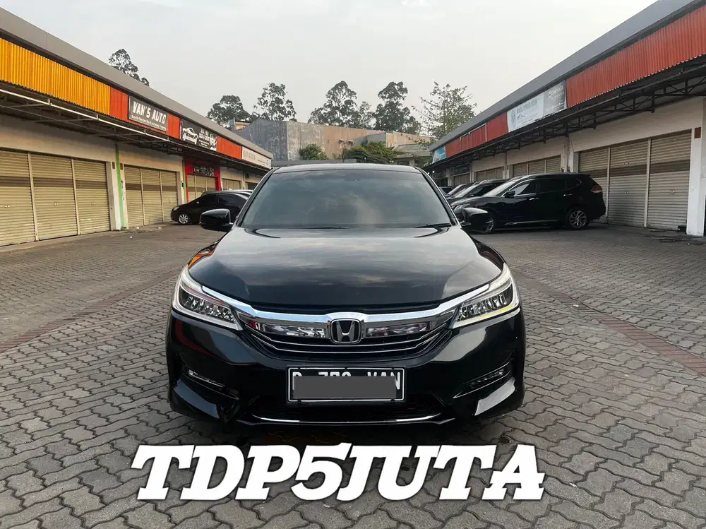 HONDA ACCORD VTIL AT 2016 HITAM FACELIFT