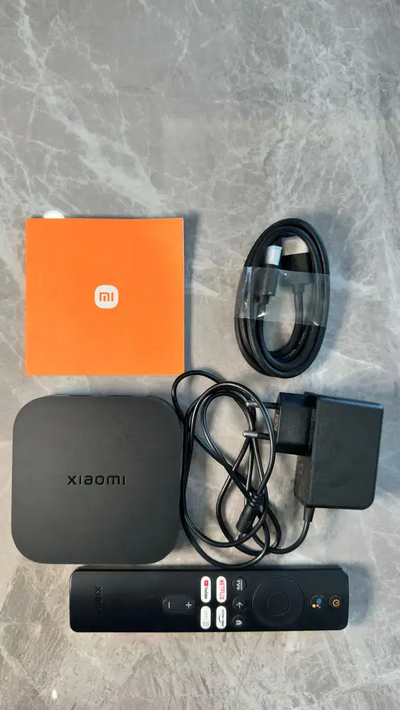 Xiaomi TV Box S 2nd Gen 4K Google TV Original Fullset