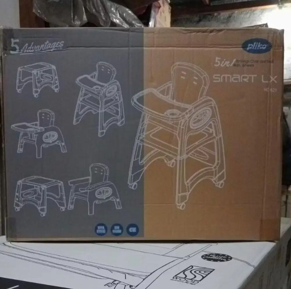 High Chair and Desk 5in1