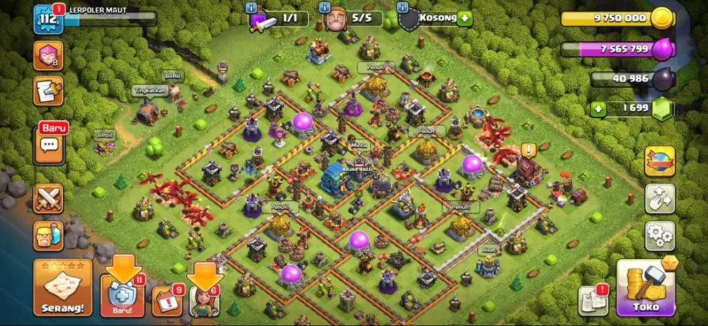 Akun coc th 12 murah