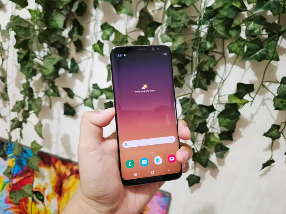 Samsung s8 dual sim ex sein ram 4/64gb