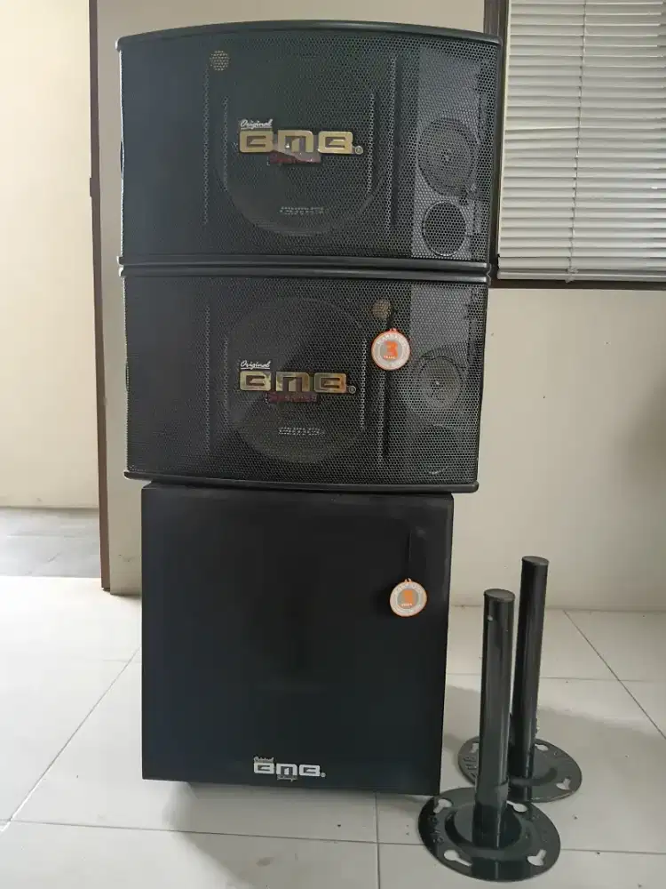 Jual set speaker karaoke BMB original