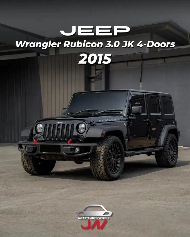 JEEP WRANGLER RUBICON 3.0 JK 4-DOORS 2015 / LOW ODO / LIKE NEW