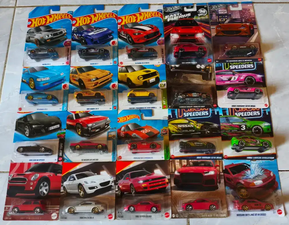 Hot wheels BORONGAN
