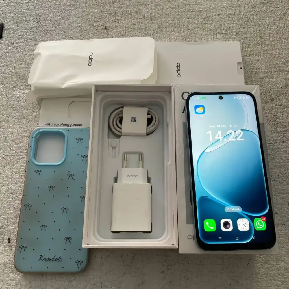Oppo A6X Warna Biru 6/128GB