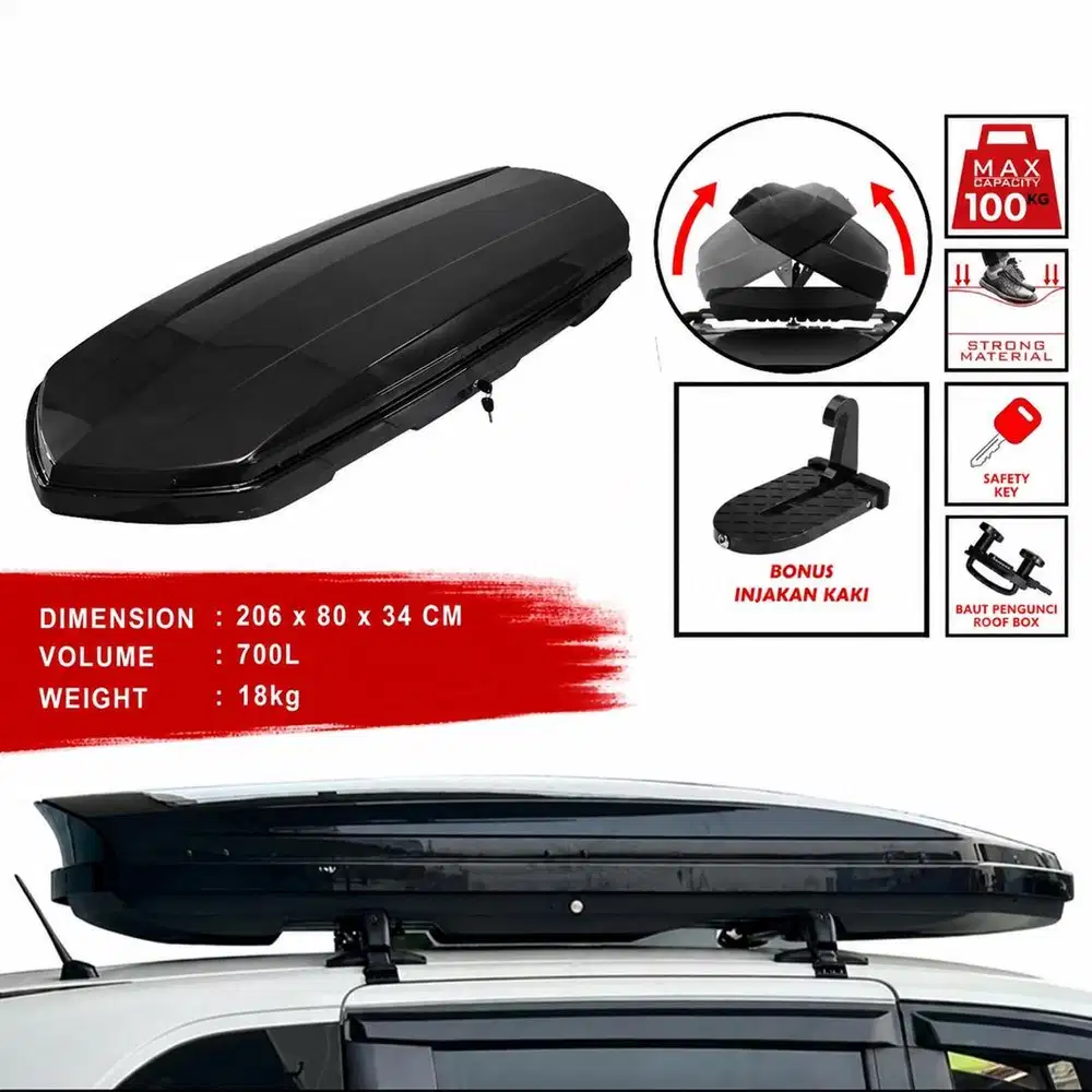 Roofboks second BFR 700L
