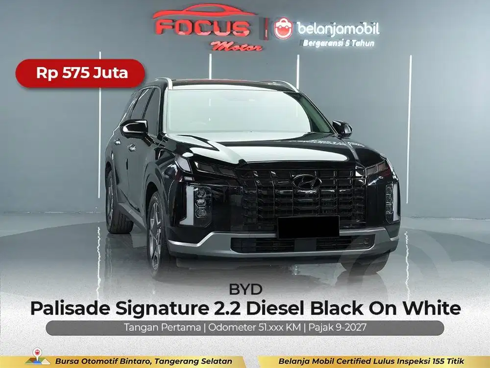 [ GARANSI 5THN ] Hyundai Palisade Signature 2.2 Diesel 2022/2023/2024