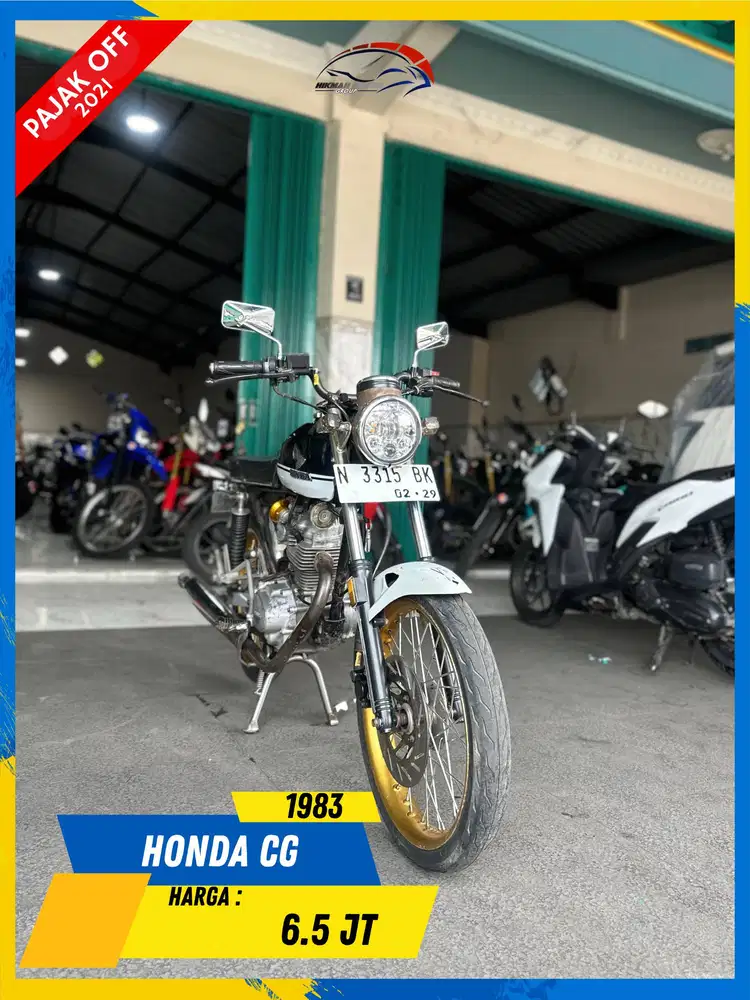 HONDA CG 110 1983 KLASIK POLL MASSZEHH HIKMAH MOTOR KEPUH