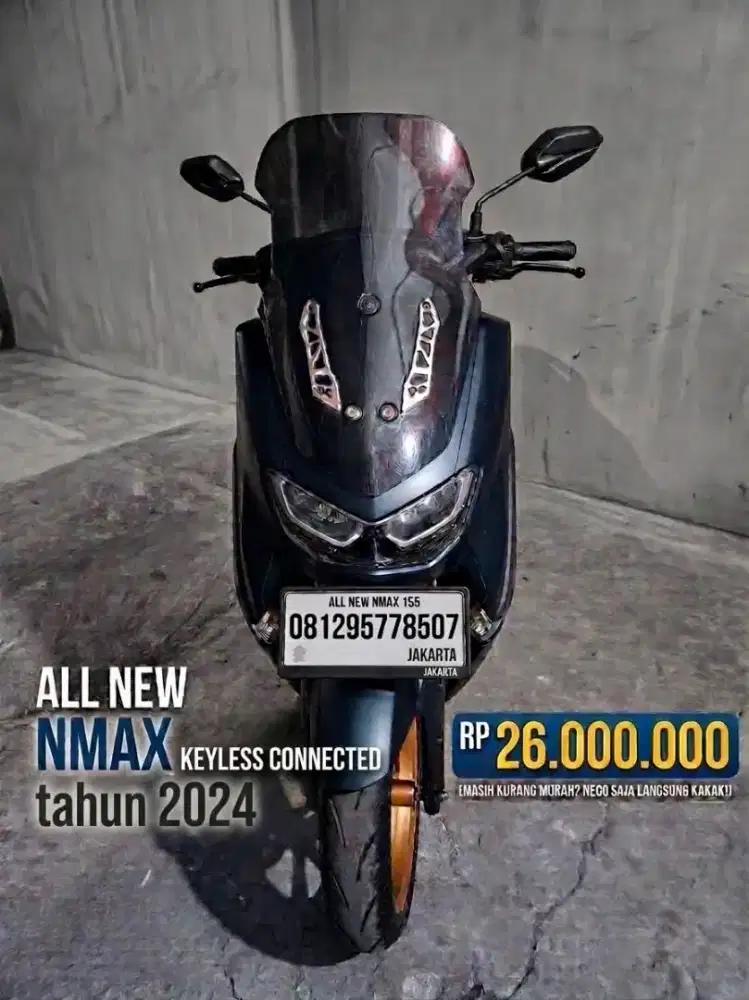 dijual yamaha nmax connected 2024