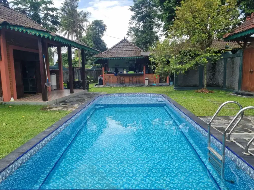 Villa Cantik Nuansa Asri, 5 KT – Siap Huni di Turi Jogja