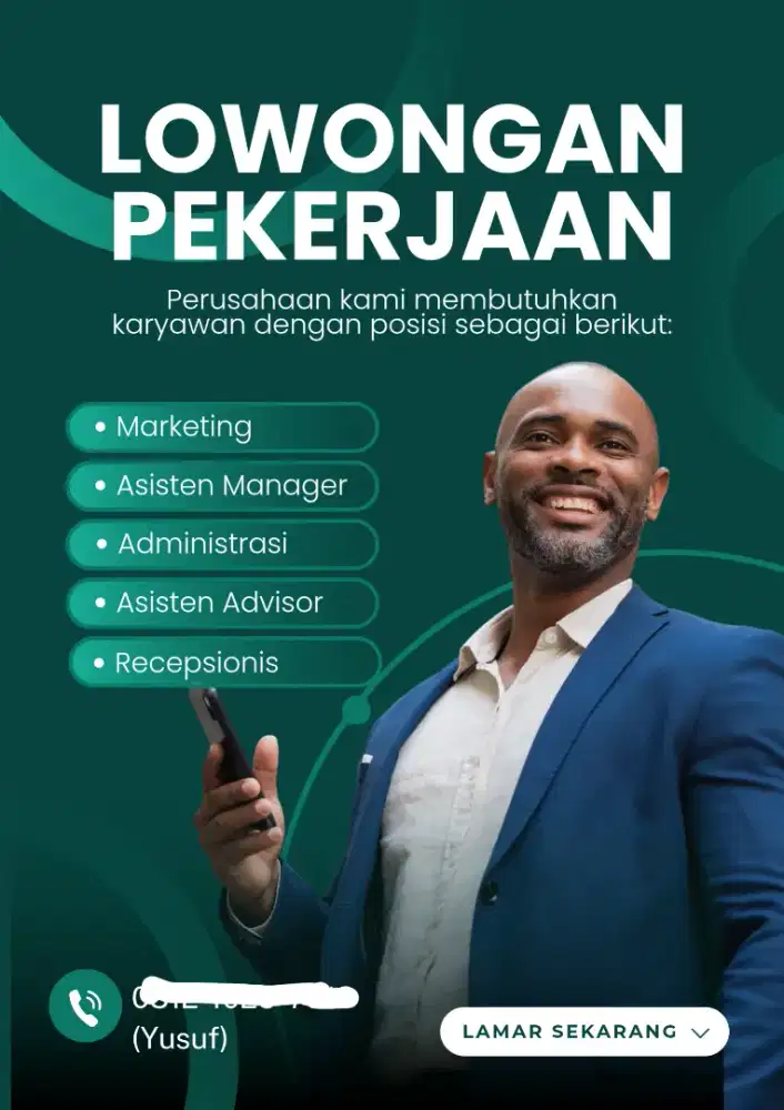 DIBUTUHKAN SEGERA